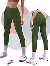 ieftine Jambiere simple-Pentru femei Pantaloni Jambiere Șic Stradă Casual Lungime totală Natural Simplu Talie elastică Comfortabil Stradă Concediu Sfârșit de săptămână Roșu Claret Negru Alb Roz Toamnă Fit regulat