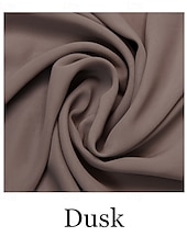economico Lunghezza del pavimento-Set di abiti in due pezzi Abito madre della sposa Abito elegante semplice scollo a quadro lunghezza totale in chiffon senza maniche con colore solido