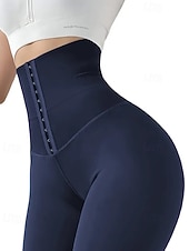 זול חותלות פשוטות-בגדי ריקוד נשים מִכְנָסַיִים חותלות טייץ נעים סגנון רחוב יום יומי באורך מלא טבעי אחיד אלסטית מותניים רך רחוב חגים לבוש יומיומי בורדו משמש אפור שחור סתיו רגיל