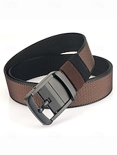 abordables Ceintures pour hommes-Ceinture tactique réversible en nylon pour homme avec boucle de réglage rotative - sangle de style militaire durable pour l&#039;extérieur, le travail et les vêtements décontractés