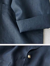 preiswerte Blazer &amp; Anzüge-Damen Blazer Bequem Atmungsaktiv Tasche Knöpfe Mode Täglich Einfach Outdoor Lässig Täglich Einreihig Regulär Revers Normale Passform Langarm Oberbekleidung Marineblau Beige Frühling Herbst
