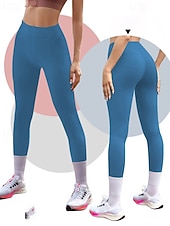 ieftine Jambiere simple-Pentru femei Pantaloni Jambiere Șic Stradă Casual Lungime totală Natural Simplu Talie elastică Comfortabil Stradă Concediu Sfârșit de săptămână Roșu Claret Negru Alb Roz Toamnă Fit regulat