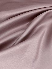 abordables Vestidos de Noche Sirena-Corte Trompeta Sirena Hasta el Suelo Vestidos de noche Elegante Sin Mangas Un Hombro Boda Formal Vestido rosa Satén elástico con Plisado