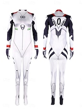 abordables Disfraces de mujer-El último guardián Asuka Rei Ayanami Disfraz Body Cosplay for Mujer Adultos Víspera de Todos los Santos Carnaval Rendimiento Fiesta