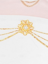 preiswerte Kostüme für Mädchen-Von koreanischen Idolen inspiriert Popstar Kostüm Festkleidung Virtuelles Idol for Mädchen Kinder Halloween Karneval Leistung Comic-Konzert Anime Expo