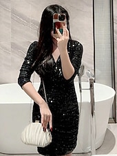 economico Matrimonio ACC-pochette da sera in raso plissettato a conchiglia da donna, color champagne metallizzato con montatura e catena dorate: glamour vintage per matrimoni, cocktail party, balli di fine anno e serate fuori