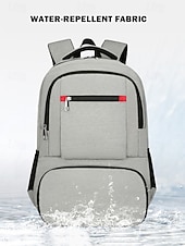 cheap Outdoor Backpacks-Men's Insulated Laptop Backpack with USB Charging Port - Waterproof Business Travel Bag with Lunch Compartment and Reflective Strips for Business Commuting, Outdoor Leisure Travel