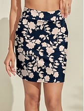 abordables Ropa de golf femenina-Mujer Falda de tenis falda de golf Azul Marino Oscuro Vestidos Ropa de golf para damas Ropa Trajes Ropa Ropa