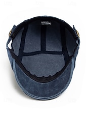 economico Cappelli da uomo-berretto piatto da uomo in cotone lavato con visiera edera – cappello da guida newsboy con fibbia regolabile, stile vintage leggero e traspirante per golf, viaggi, attività all&#039;aperto e uso quotidiano