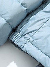 preiswerte Puffers &amp; Parka-Damen Daunenjacke Warm Bequem Reißverschluss Tasche Mode Einfach Ausgehen Wochenende Reisverschluss Regulär Mit Kapuze Normale Passform Langarm Oberbekleidung Gelb Rosa Rote Herbst Winter
