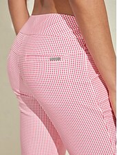 tanie Kolekcja projektanta-Damskie Spodnie do golfa Perłowo-różowy Spodnie Damskie stroje golfowe Odzież Stroje Noś odzież