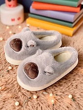 ieftine Flip-Flops de Damă-Papuci de pluș pentru femei cu ursuleți capibara – pantofi de interior din fleece călduroși cu design drăguț cu animale, pentru casă, dormitor și zile confortabile de iarnă