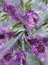 ieftine Lungimea podelei-Rochie de mireasă elegantă, violet-albastru, în linie A, cu decolteu tip bateau, lungime la podea, dungă subțire, mânecă lungă și blocuri de culoare, 2025