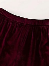 billiga Blusdräkter för kvinnor-Dam Aktiv Streetwear Blus Huvtröja Byxuppsättningar Långärmad Huva Ensfärgat Rynkad Semester Dagliga kläder Rodnande Rosa Vin Blå Höst Normal