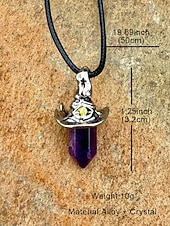 abordables Accessoires d&#039;Halloween-Femmes Collier pendentif Collier Pierre Précieuse &amp; Cristal Alliage ancien Exagéré Halloween Rond