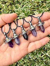 abordables Accessoires d&#039;Halloween-Femmes Collier pendentif Collier Pierre Précieuse &amp; Cristal Alliage ancien Exagéré Halloween Rond