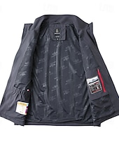 economico Gilet da Pesca per Uomo-Per uomo Gilet da esterno Giacca Tattica Sport all'Aperto Casuale Per la pesca Campeggio &amp; Escursionismo Attivo Primavera Autunno Multi-tasche Multistrato Poliestere Tattico Cerniera Collo alla