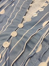 halpa Kukkainen t-paita-Naisten T-paita graafinen pilkullinen tyylikäs moderni 3/4-hihat röyhelöhihat V-kaula-aukko tavanomaiset yläosat työ päivittäin lomalle rypytetyt napit punainen sininen vihreä harmaa kesä kevät syksy