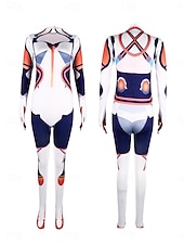 abordables Disfraces de mujer-El último guardián Asuka Rei Ayanami Disfraz Body Cosplay for Mujer Adultos Víspera de Todos los Santos Carnaval Rendimiento Fiesta