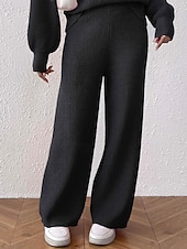 Γυναικεία Πλατύ Πόδι Πλατύ παντελόνι ανάπαυσης Κομψό στυλ street Καθημερινό Πλήρες μήκος Φυσικό Σκέτο Ελαστική μέση Άνετο ΕΞΩΤΕΡΙΚΟΥ ΧΩΡΟΥ Διακοπές Εξόδου Πορτοκαλοκόκκινο Κάμελ Μαύρο Χειμώνας Χαμηλού Κόστους φαρδύ πόδι & ψηλόμεσο-Γυναικεία Πλατύ Πόδι Πλατύ παντελόνι ανάπαυσης Κομψό στυλ street Καθημερινό Πλήρες μήκος Φυσικό Σκέτο Ελαστική μέση Άνετο ΕΞΩΤΕΡΙΚΟΥ ΧΩΡΟΥ Διακοπές Εξόδου Πορτοκαλοκόκκινο Κάμελ Μαύρο Χειμώνας