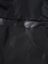 abordables Veste en simili-cuir-Homme Veste en Similicuir Veste moto Blouson de Moto Vacances Quotidien Coupe-vent Chaud Avec Poches Automne Hiver Uni Mode Classique Col montant Régulier Noir Veste