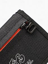 voordelige Portemonnees-Drievoudige canvas herenportemonnee met meerdere kaartvakken, ritsvak voor munten en klittenbandsluiting – casual lichtgewicht stijl voor studenten, buitenreizen en dagelijks gebruik