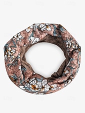 baratos Chapéus Femininos-gorro feminino com estampa floral, boné elástico e macio para uso casual, atividades ao ar livre e cobertura para cabeça para quimioterapia