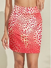 voordelige Golfbroeken-Dames Tennisrok Golfrok Rood Rokken Dames golfkleding kleding outfits draag kleding