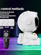 preiswerte Weihnachtsgeschenklichter-Astronauten Sternprojektor Geschenk Galaxie Licht für Kinder 8 Modi Fernbedienung und 270 einstellbare LED-Lichter für Schlafzimmer Mädchen Zimmer Dekoration Heimkino Decke