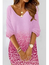 Damskie Sukienka mini Sukienka ołówkowa Sukienka trapezowa Impreza Codzienny Boho Impreza Codzienny Święto Regularny Kwiaty Graficzny Zwierzę Długi rękaw W serek Biały Rumiany róż Fioletowy Wiosna tanie Sukienka boho-Damskie Sukienka mini Sukienka ołówkowa Sukienka trapezowa Impreza Codzienny Boho Impreza Codzienny Święto Regularny Kwiaty Graficzny Zwierzę Długi rękaw W serek Biały Rumiany róż Fioletowy Wiosna