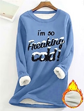 رخيصةأون النكات والاقتباسات الأعلى-نسائي كنزة صوفية الرسم أحرف دافئ كاجوال أجعد كم طويل رقبة عالية مدورة قمصان عادية شارع فضفاض أسود أصفر وردي بلاشيهغ زهري غامق أحمر الخريف الشتاء