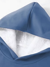 olcso Virágmintás felsők-Női Pulóver Hoodie pulóver Grafika Szöveg Alkalmi Comfrt Hosszú ujj Kapucni Hosszú felsők Utca Hétköznapi Nyomtatott Sötétrózsaszín Medence Szürke Ősz Tél