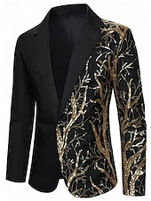 رجالي سترة الدعاوى عمل حفلة كوكتيل حفلة الزفاف 2 قطعتين موضة كاجوال الربيع الخريف بوليستر شجرة جيب Buttons مريح صدر فردي سترة رياضية أسود أبيض أحمر أزرق البحرية رخيصةأون سترات كلاسيكية للرجال-رجالي سترة الدعاوى عمل حفلة كوكتيل حفلة الزفاف 2 قطعتين موضة كاجوال الربيع الخريف بوليستر شجرة جيب Buttons مريح صدر فردي سترة رياضية أسود أبيض أحمر أزرق البحرية