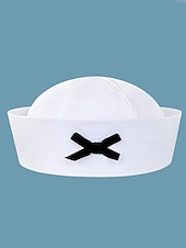 tanie Kapelusze damskie-Damska czapka marynarska z napisem z kryształków, stylowa czapka do strojów K-pop, na bal maskowy i jako dodatek do kostiumów scenicznych