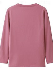 voordelige Dames trainingspakken-Dames Elegant Warm Modieus Tweedelige sets Trainingspak Broeken Sets Lange mouw Bisschop Strakke ronde hals Grafisch Brief Afdrukken Buiten Vakantie Casual Blozend Roze Donker Roze blauw Herfst