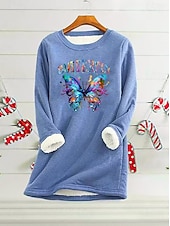 halpa Hu humor ja lainaukset Huippu-Naisten Pullover-huppari Kuvitettu Kirjain Lämmin Vapaa-aika Sumea Pitkähihainen Tiukka pyöreä kaula-aukko Pyöreä kaula-aukko Tavalliset topit Katu Kausaliteetti Vaalea vaaleanpunainen Musta