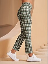 Women's Golf Pants Khaki Pants / Trousers Ladies Golf Attire Clothes Outfits Wear Apparel4