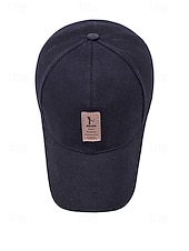 baratos Chapéus Femininos-Boné de beisebol masculino de algodão em várias cores, chapéu casual ajustável com design de remendo, presente de Natal para atividades ao ar livre, esportes e festas