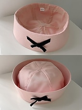 tanie Kapelusze damskie-Damska czapka marynarska z napisem z kryształków, stylowa czapka do strojów K-pop, na bal maskowy i jako dodatek do kostiumów scenicznych