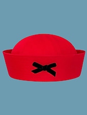 tanie Kapelusze damskie-Damska czapka marynarska z napisem z kryształków, stylowa czapka do strojów K-pop, na bal maskowy i jako dodatek do kostiumów scenicznych