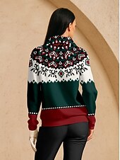 Women's Golf Pullover Sweatshirt Green Long Sleeve Top Ladies Golf Attire Clothes Outfits Wear Apparel cheap Women's Golf Clothing-Women's Golf Pullover Sweatshirt Green Long Sleeve Top Ladies Golf Attire Clothes Outfits Wear Apparel