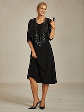 economico Top da donna-Per donna Top Eleganti Top fluidi Top in chiffon Animale Leopardo Elegante Scollo a V Top Regolari Nero Primavera