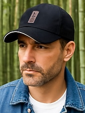 baratos Chapéus Femininos-Boné de beisebol masculino de algodão em várias cores, chapéu casual ajustável com design de remendo, presente de Natal para atividades ao ar livre, esportes e festas