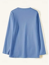 halpa Hu humor ja lainaukset Huippu-Naisten Pullover-huppari Kuvitettu Kirjain Lämmin Vapaa-aika Sumea Pitkähihainen Tiukka pyöreä kaula-aukko Pyöreä kaula-aukko Tavalliset topit Katu Kausaliteetti Vaalea vaaleanpunainen Musta