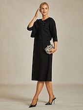 ieftine Palto trench-Pentru femei Jachetă Palton Cald Ștrasuri Elegant Oficial Petrecere Invitat la nunta Muncă Scurt Crewneck Fit regulat Manșon Lung Îmbrăcăminte exterioară Negru Primăvară Toamnă