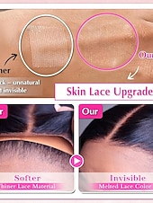 cheap Human Hair Lace Front Wigs-Wear and Go Glueless Wigs Human Hair Pre Plucked Pre Cut 4x4 Straight Lace Front Wigs Human Hair Wigs for Women No Glue Hd Lace Front Closure Ready to Wear Wigs 180% Density