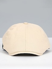 billige Damehatter-Herre bomullsflakhatt vintage avisboyhatt, justerbar Gatsby beretlue til julefester, vinterantrekk og hverdagsbruk