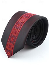 preiswerte Hochzeit ACC-Herren-Krawatte aus Polyester mit klassischem Muster, schmale formelle Krawatte in mehreren Farben, Weihnachtsgeschenk-Accessoire für Hochzeiten, Geschäfts- und Feiertagspartys
