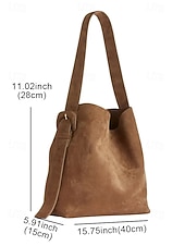 olcso Kézitáskák és bevásárlótáskák-női velúr válltáska - bohém stílusú, nagy kapacitású, hétköznapi vintage csavargótáska, mindennapi munkához, utazáshoz és vásárláshoz alkalmas