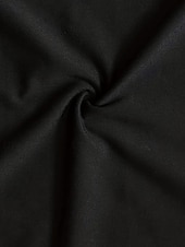 abordables Robe noire-Femmes Robe Midi Robe noire Robe Décontractée Robe de Cocktail Robe de Cérémonie Élégant Mode Moderne Extérieur Quotidien Sortir Coupe régulière Uni manche longue Col ras du cou Noir Printemps Hiver